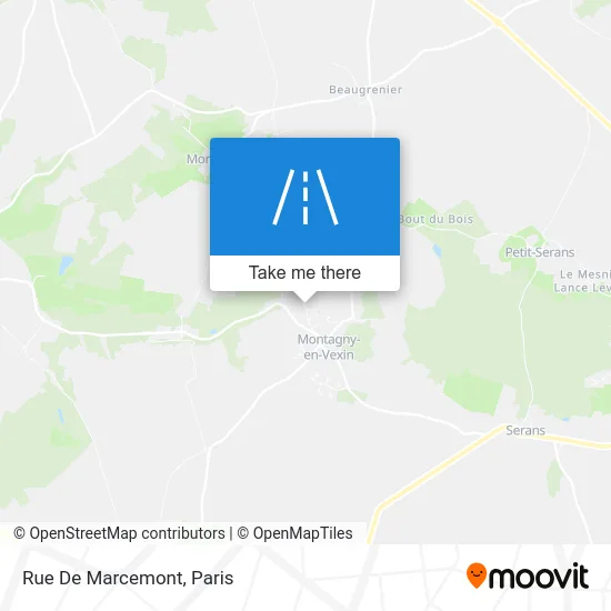 Rue De Marcemont map