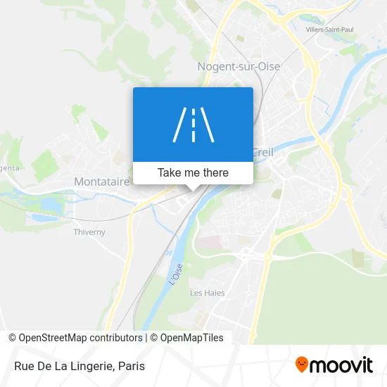 Rue De La Lingerie map