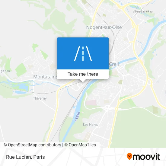 Rue Lucien map