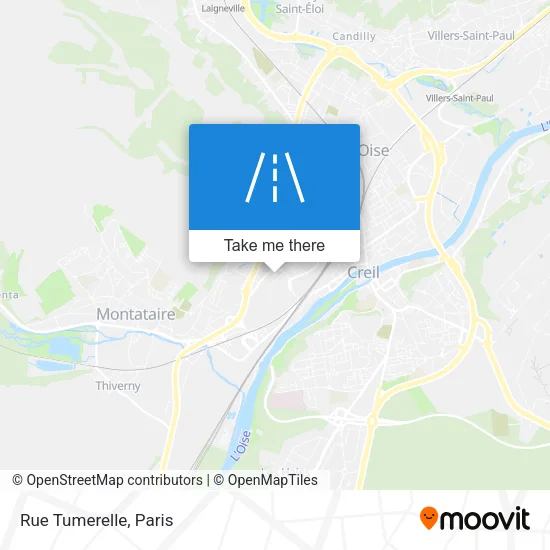 Rue Tumerelle map