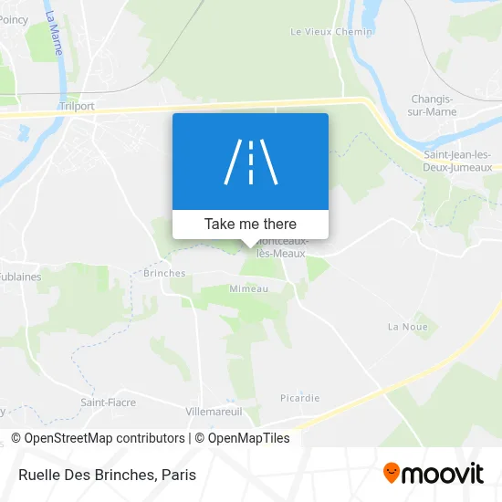 Ruelle Des Brinches map