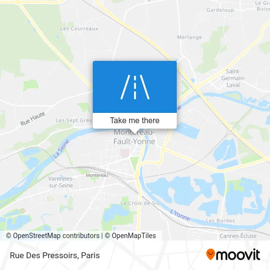 Rue Des Pressoirs map