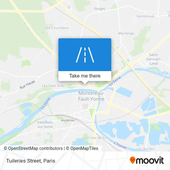 Rue Des Tuileries map
