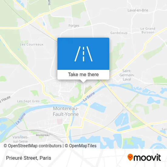 Rue du Prieuré map