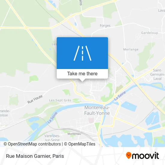 Rue Maison Garnier map