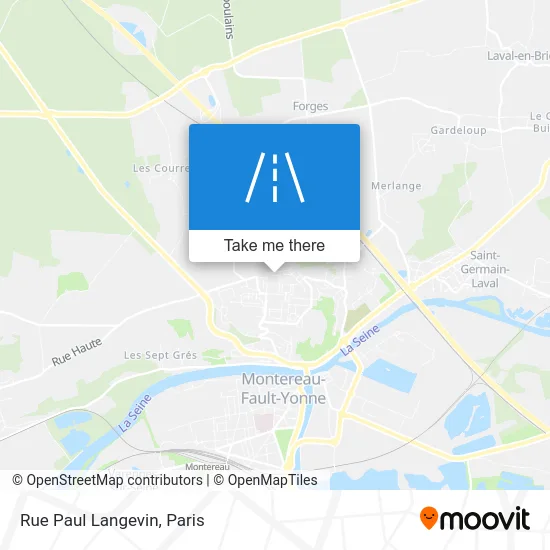 Rue Paul Langevin map