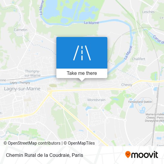 Chemin Rural de la Coudraie map