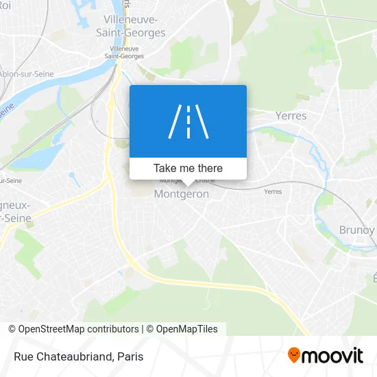 Mapa Rue Chateaubriand