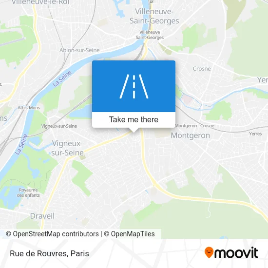 Rue de Rouvres map