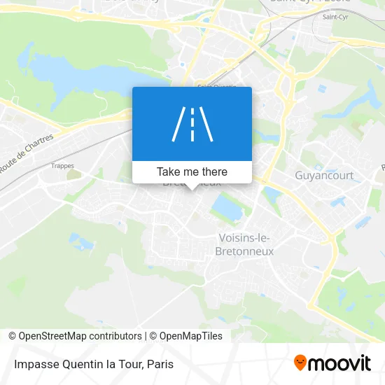 Impasse Quentin la Tour map