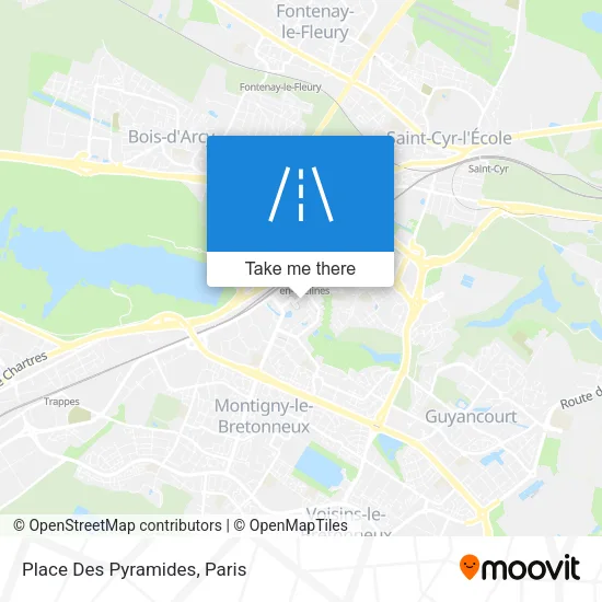 Place Des Pyramides map