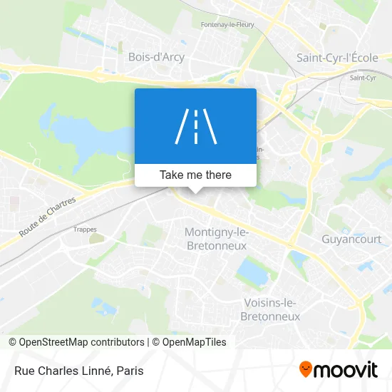 Rue Charles Linné map