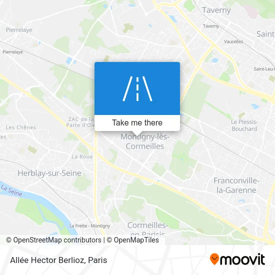 Allée Hector Berlioz map