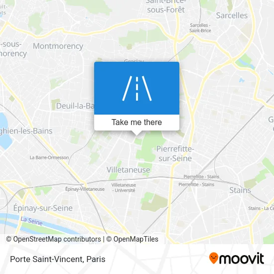 Porte Saint-Vincent map