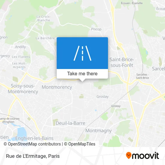 Rue de L'Ermitage map