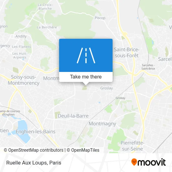 Ruelle Aux Loups map