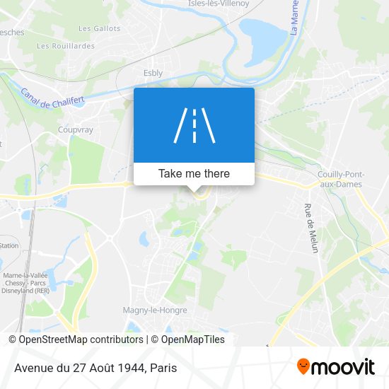 Avenue du 27 Août 1944 map