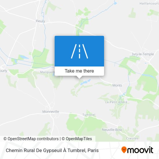 Chemin Rural De Gypseuil À Tumbrel map