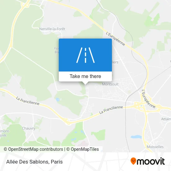 Allée Des Sablons map