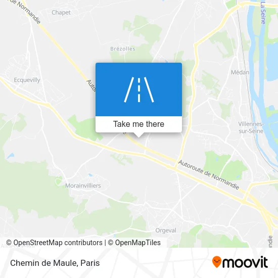 Chemin de Maule map