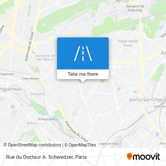 Rue du Docteur A. Schweitzer map