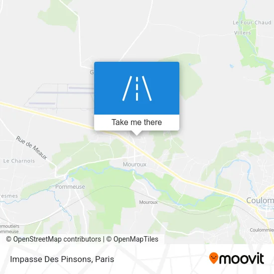 Impasse Des Pinsons map