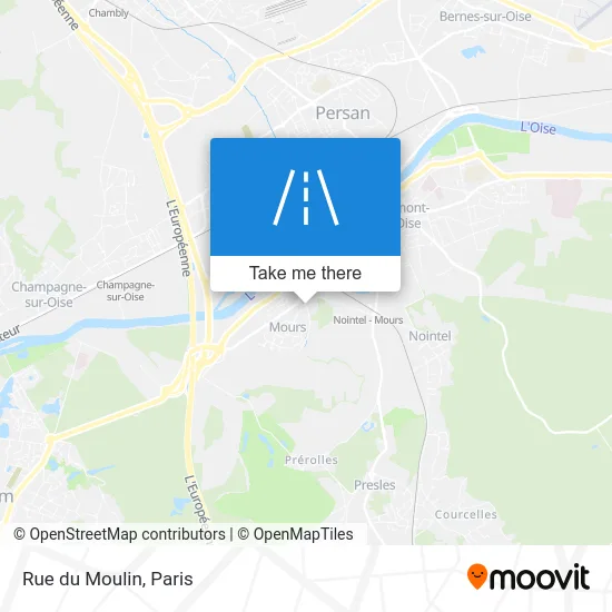 Rue du Moulin map