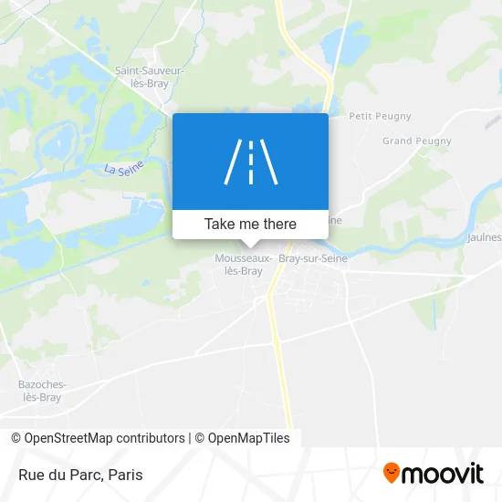 Rue du Parc map