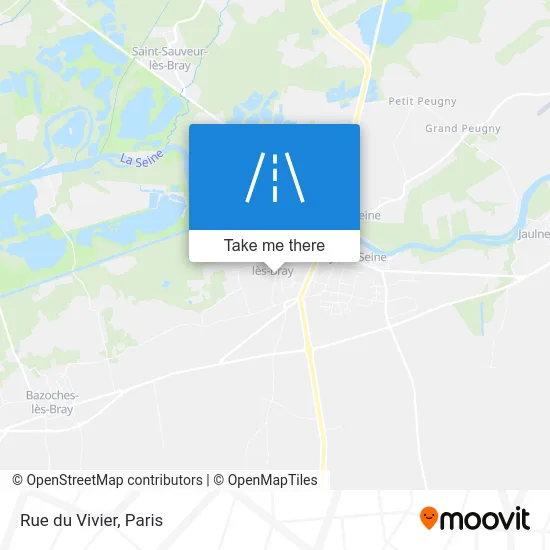 Rue du Vivier map