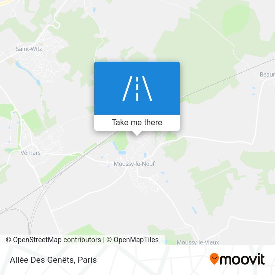 Allée Des Genêts map
