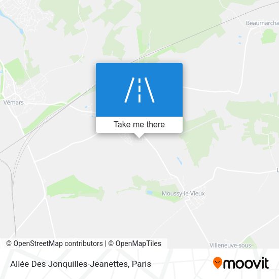 Allée Des Jonquilles-Jeanettes map