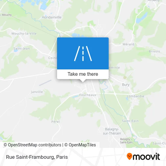 Rue Saint-Frambourg map
