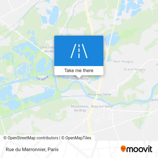 Rue du Marronnier map