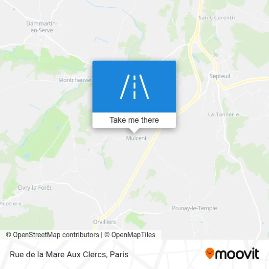 Rue de la Mare Aux Clercs map