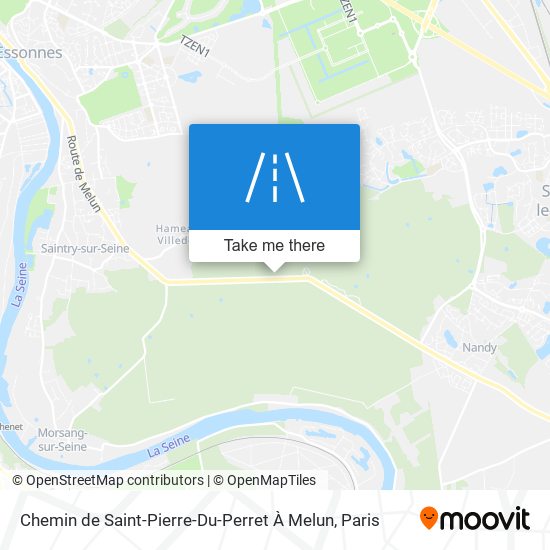 Chemin De Saint-Pierre-Du-Perret À Melun map