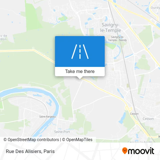 Rue Des Alisiers map