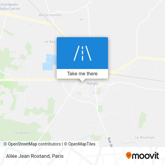 Allée Jean Rostand map