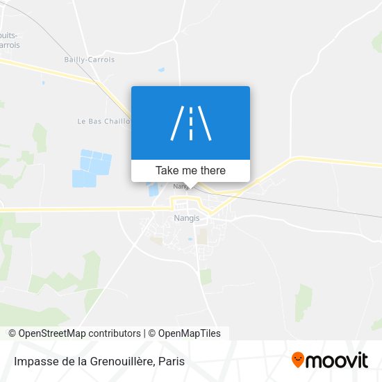 Impasse de la Grenouillère map
