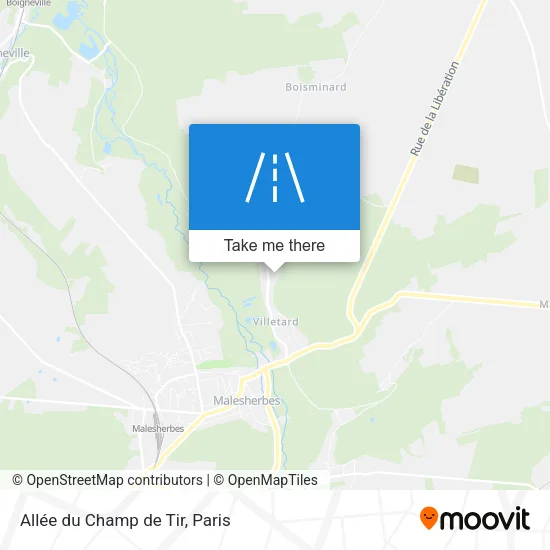 Allée du Champ de Tir map