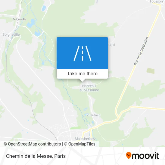 Chemin de la Messe map