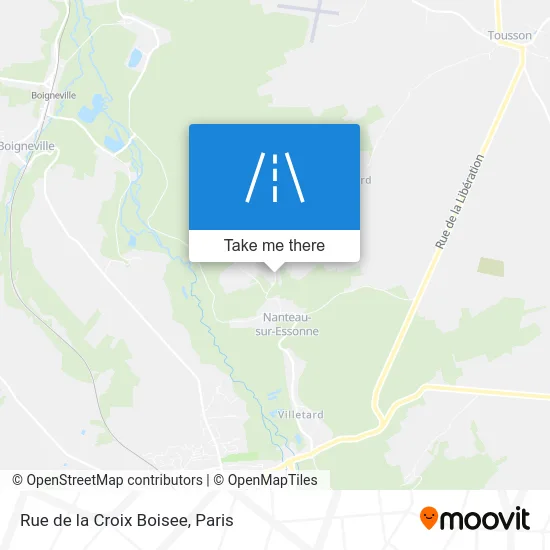 Rue de la Croix Boisee map