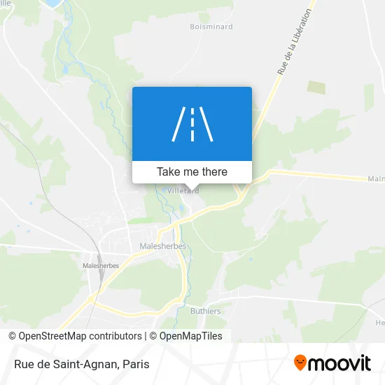 Rue de Saint-Agnan map