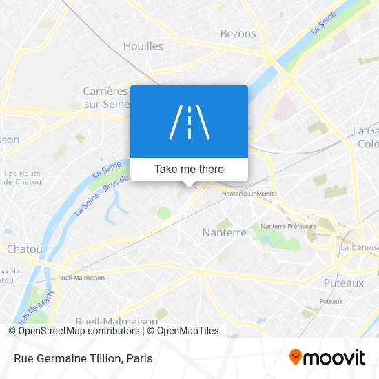 Rue Germaine Tillion map