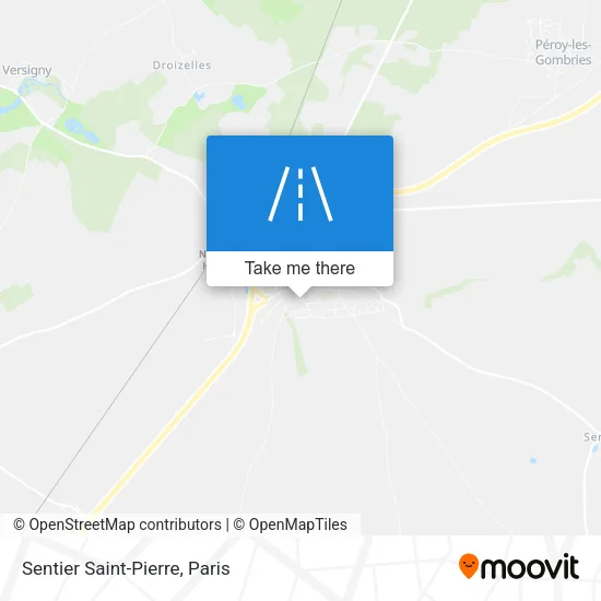 Sentier Saint-Pierre map