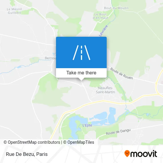 Rue De Bezu map