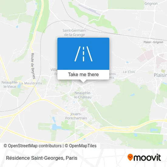 Résidence Saint-Georges map