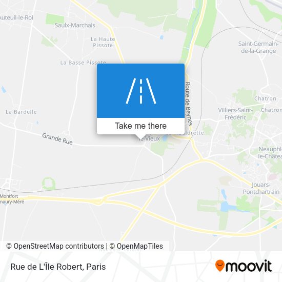 Rue de L'Île Robert map