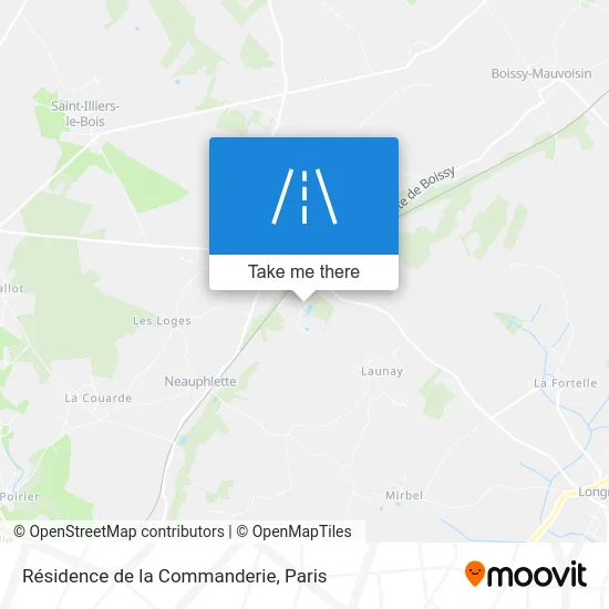 Résidence de la Commanderie map