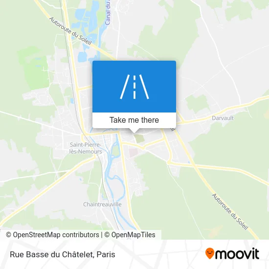 Rue Basse du Châtelet map