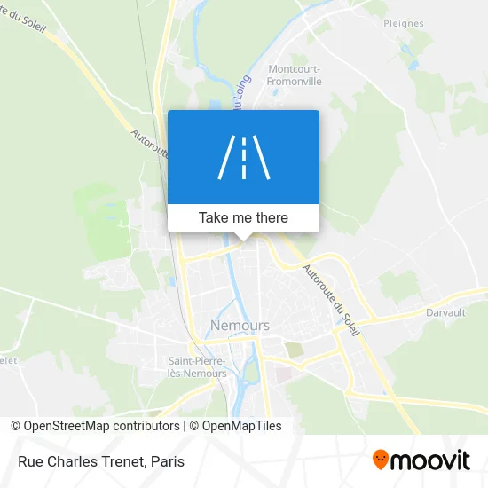 Rue Charles Trenet map